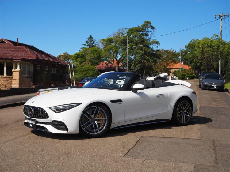 2022 MERCEDES-BENZ SL43 AMG ROADSTER CONVERTABLE 2.0 TURBO BSG MODEL HYBRID
