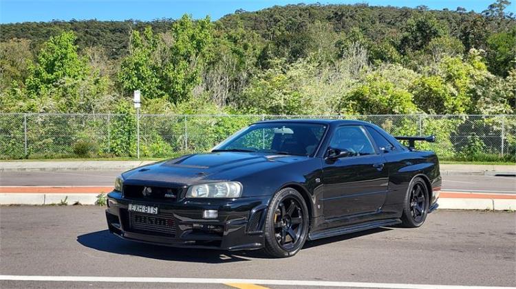 2000 NISSAN SKYLINE 2D COUPE GTR V-SPEC HR34