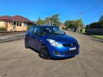 2013 SUZUKI SWIFT 5D HATCHBACK GA FZ