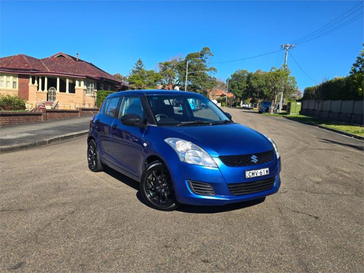 2013 SUZUKI SWIFT 5D HATCHBACK GA FZ