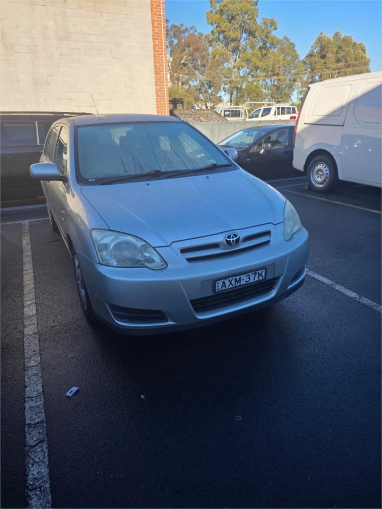2006 TOYOTA COROLLA 4D WAGON ASCENT ZZE122R